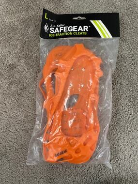 New J.J. Keller Safewear Ice Traction Cleats, Size Large
